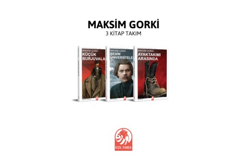 Maksim Gorki Seti (3 Kitap)